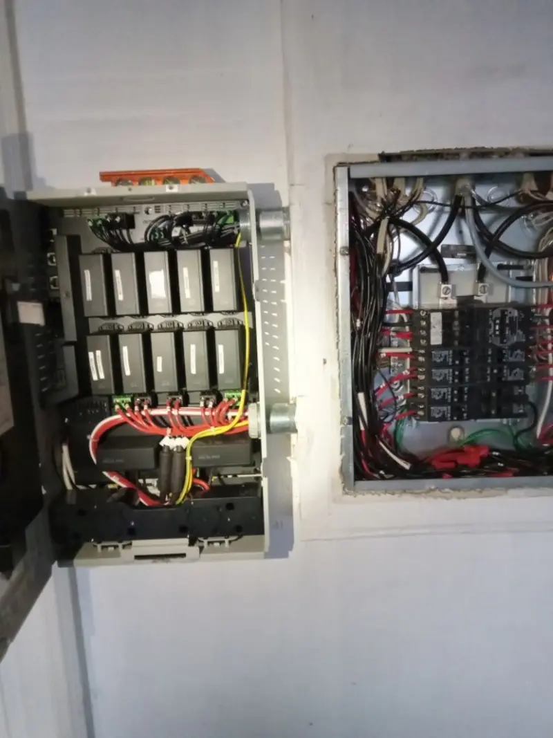 Electrical panel upgrade completed for Indoor Lighting Installation in Marlboro Meadows